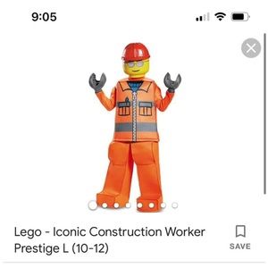 Lego construction worker